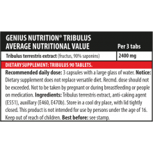 Genius Nutrition Tribulus 90 kapslí