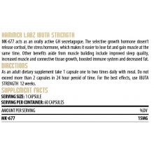 Hammer Labz Ibuta Strength MK-677 60 kapslí