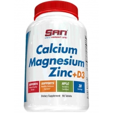 SAN	Calcium Magnesium Zinc + D3 - 90 tabliet