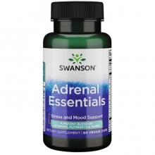 Swanson Adrenal Essentials 60 kapslí