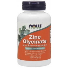 Now Foods Zinc Glycinate 120 softgels