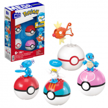 MATTEL MEGA POKÉMON Tím trénerov vodného typu