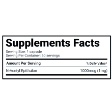 Nucleon Nutrition N-Acetyl Epithalon 60 kapsúl