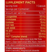 Swiss Pharmaceuticals RX-GH PRO 50 kapsúl